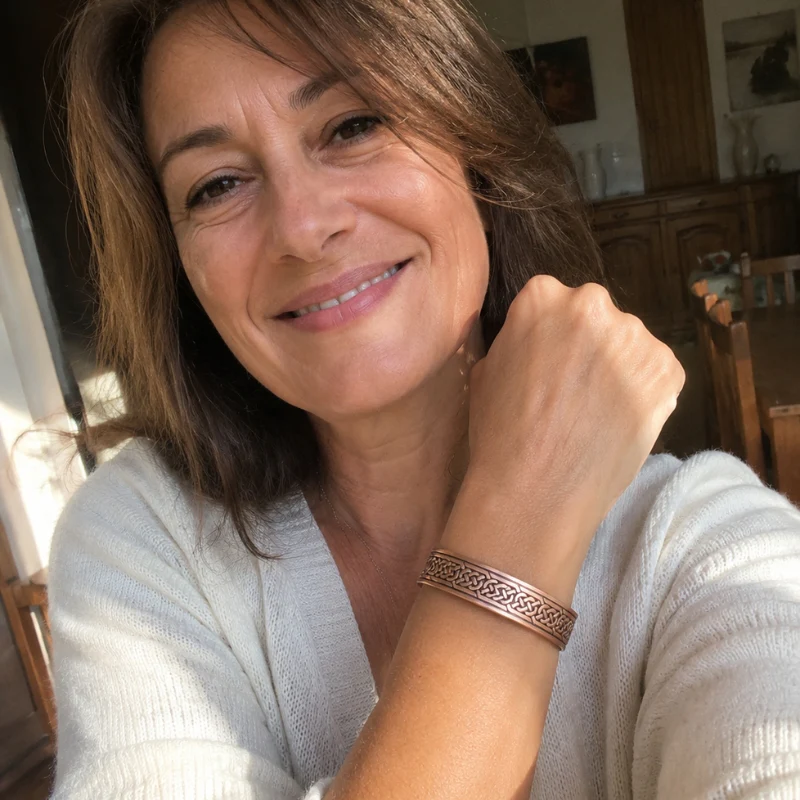 Bracelet en Cuivre Pur