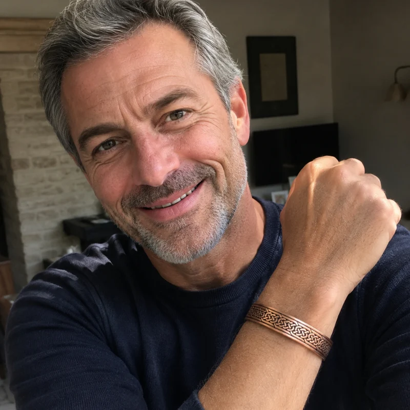 Bracelet en Cuivre Pur