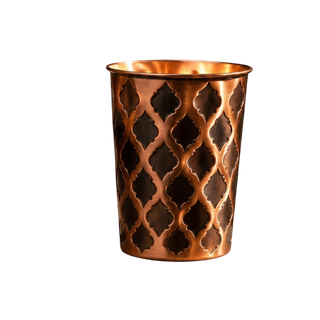 Verre en Cuivre Massif - Edition Diamond